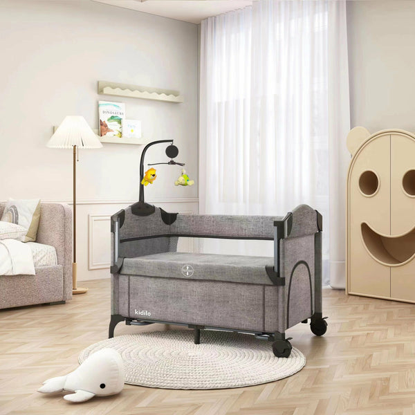 Lit parc Cododo 3en1 - Kidilo - Produit bébé Kidilo disponible sur kidilo.ma, site officiel au Maroc