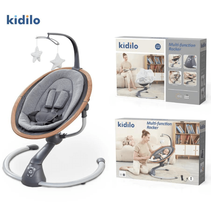 Balançoire bébé multifonction - Kidilo - Produit bébé Kidilo disponible sur kidilo.ma, site officiel au Maroc