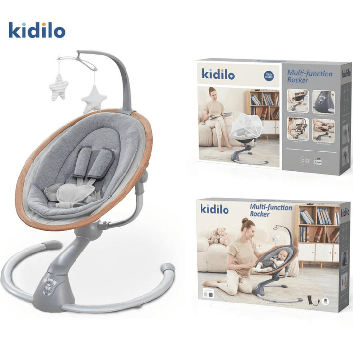 Balançoire bébé multifonction - Kidilo - Produit bébé Kidilo disponible sur kidilo.ma, site officiel au Maroc