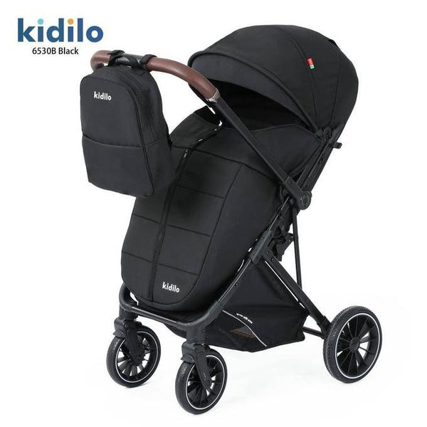 Poussette Valise Réversible deluxe + Couvre jambe + Sac - Kidilo - Produit bébé Kidilo disponible sur kidilo.ma, site officiel au Maroc