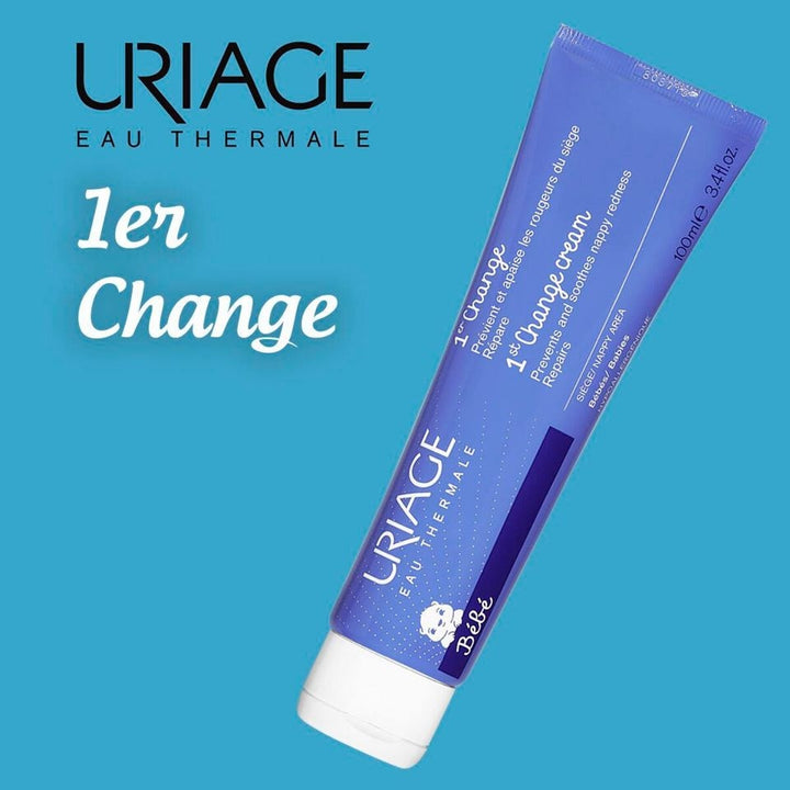 Uriage Bébé 1er Crème de Change prévention et soin siége 100ml - Produit bébé Kidilo disponible sur kidilo.ma, site officiel au Maroc