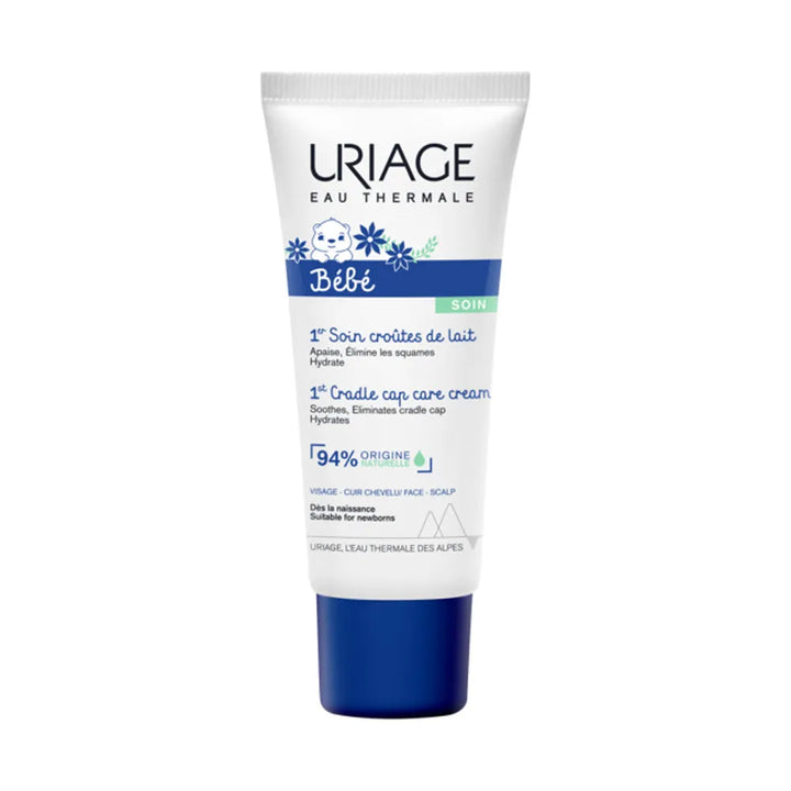 1er Soin croûtes de lait bébé 40ml - Uriage - Produit bébé Kidilo disponible sur kidilo.ma, site officiel au Maroc