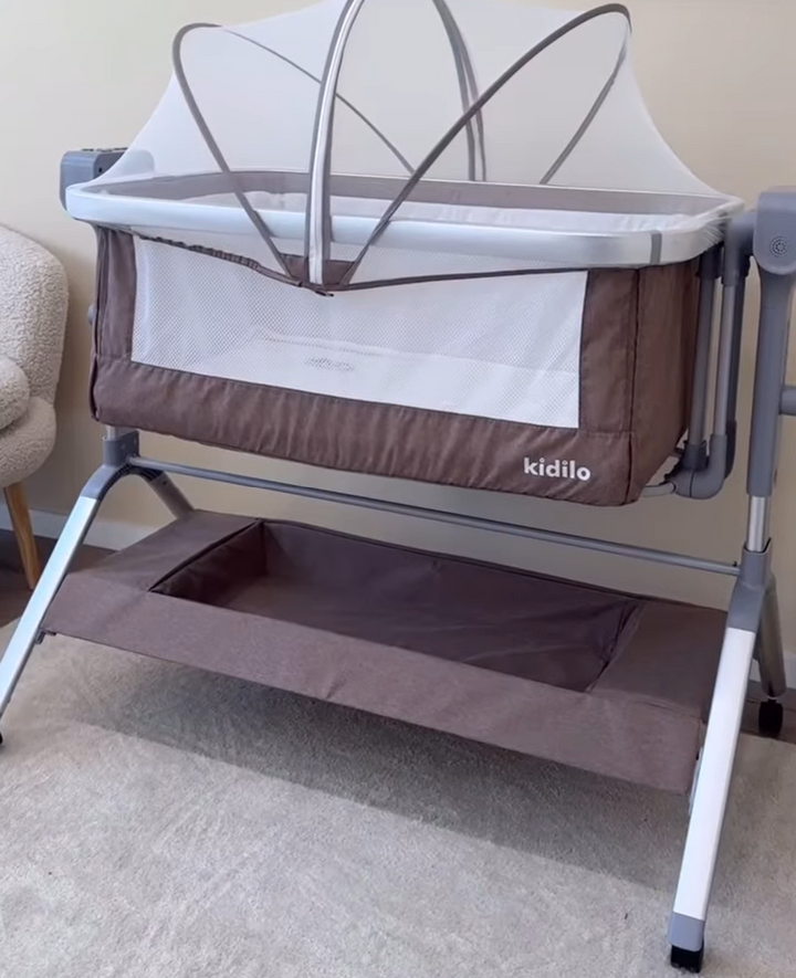 Berceau cododo électrique Deluxe – Kidilo - Produit bébé Kidilo disponible sur kidilo.ma, site officiel au Maroc
