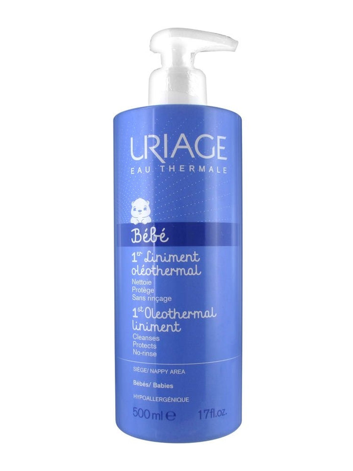 1er Liniment Oléothermal 500 ml - Uriage - Produit bébé Kidilo disponible sur kidilo.ma, site officiel au Maroc