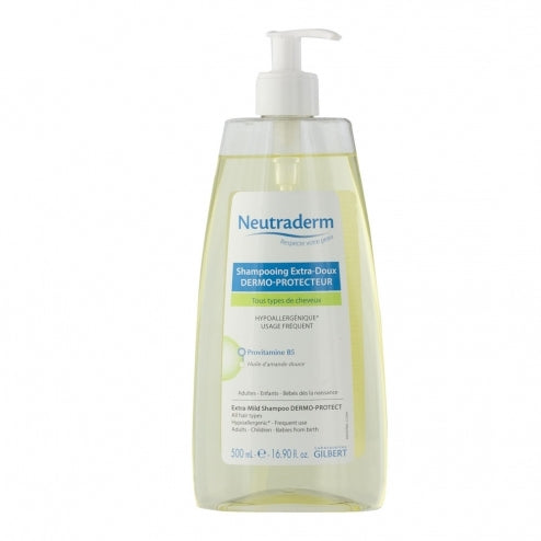 Neutraderm shampoing extra-doux dermo-protecteur 500ml- GILBERT - Produit bébé Kidilo disponible sur kidilo.ma, site officiel au Maroc