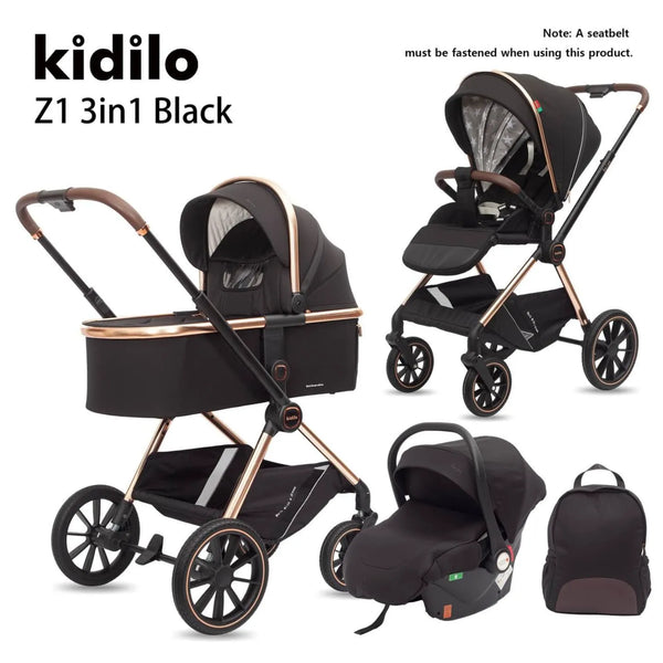 Poussette Trio modulaire 3en1 Z1 - KIDILO - Produit bébé Kidilo disponible sur kidilo.ma, site officiel au Maroc