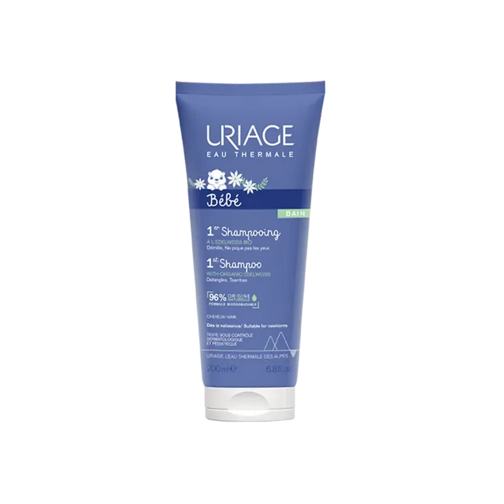1er shampooing bébé 200ml - Uriage - Produit bébé Kidilo disponible sur kidilo.ma, site officiel au Maroc