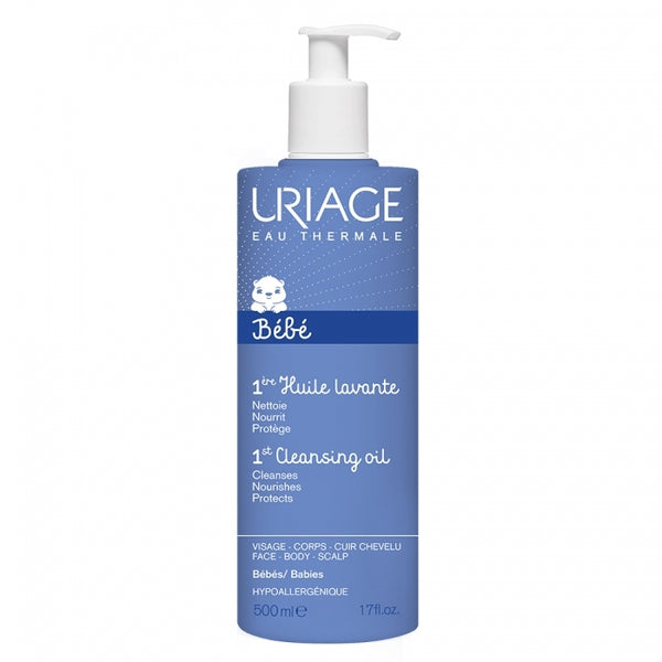 Huile lavante 500ml - Uriage - Produit bébé Kidilo disponible sur kidilo.ma, site officiel au Maroc